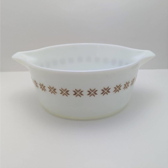 Vintage Pyrex Town And Country 475-B 2.5 Qt Casserole Baker With 475-C14 Lid - Picture 4 of 12